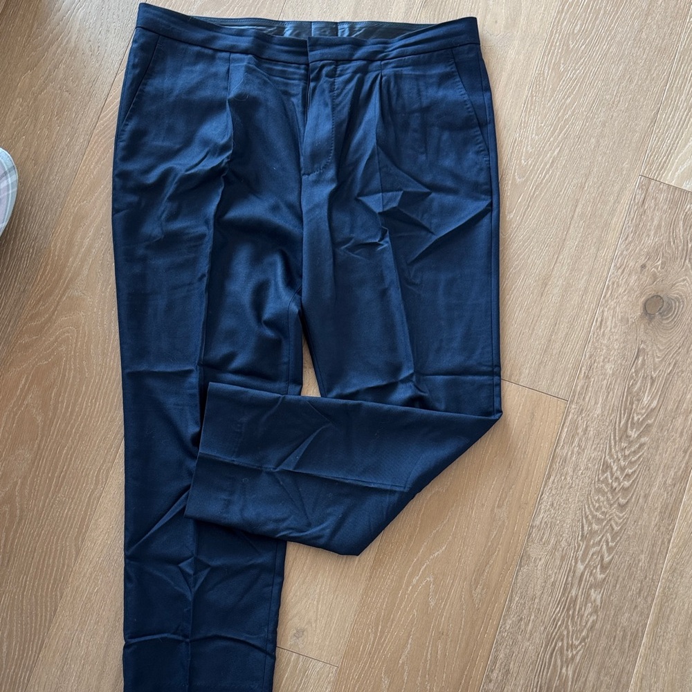 Brunello Cucinelli Midnight Blue Dress Pants